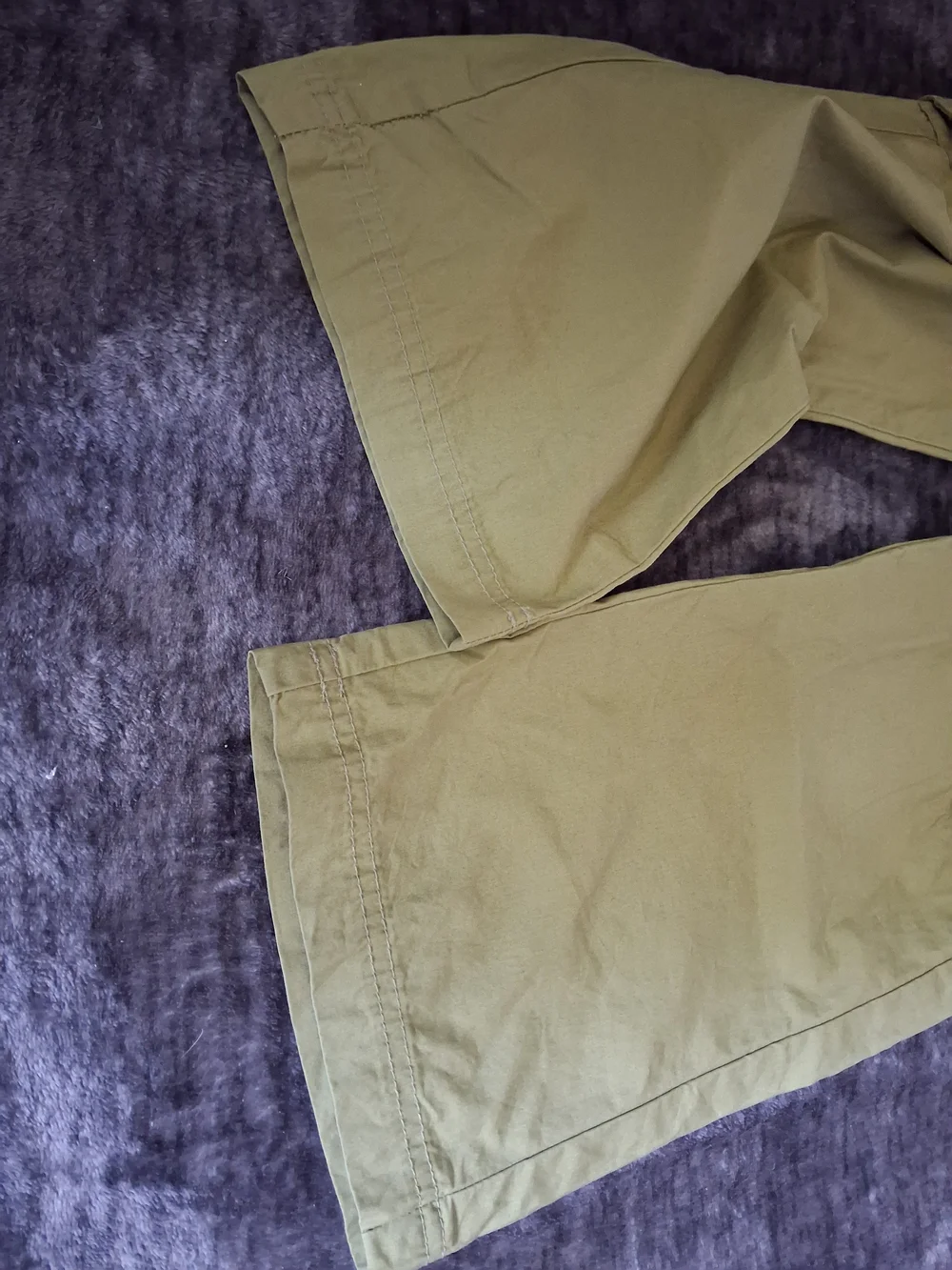 Old Navy Olive Green Wide Leg Cargo Pants Girls Size: S 6-7